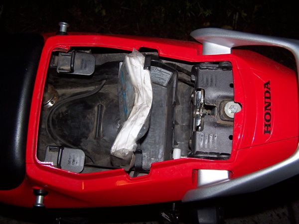 Underseat Storage Space