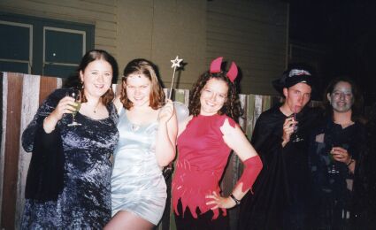 Chelsea, Amy, Larisha, Carl & Carly