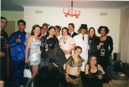 lots of my friends at halloween