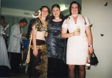 me, Chelsea and Little Lou at halloween